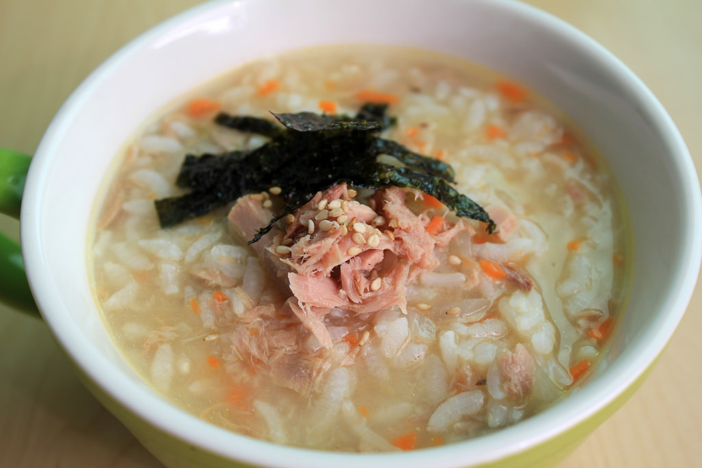 Korean rice porridge [Juk] by KFoodaddict, on Flickr