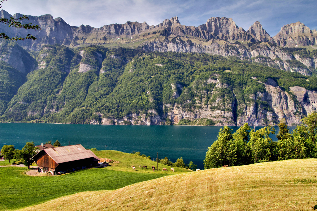 Farm in Alps by Artur Staszewski, on Flickr