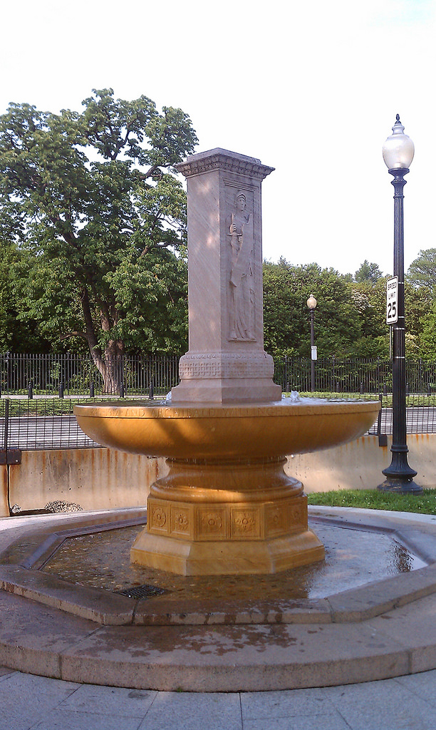 Butt-Millet Memorial Fountain - Presiden by Tim Evanson, on Flickr