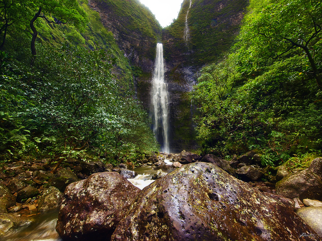 hanakapiai falls by paul bica, on Flickr